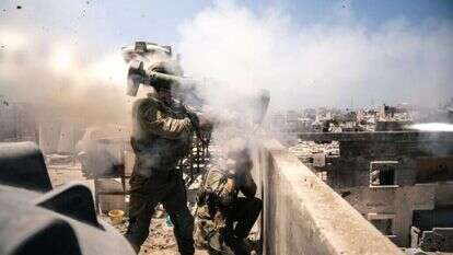 כוחות צה"ל ברצועת עזה, השבוע. | דובר צה"ל