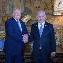 נתניהו וטראמפ. | עמוס בן גרשום, לע"מ נתניהו וטראמפ. | עמוס בן גרשום, לע"מ