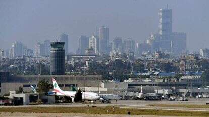 נמל התעופה הבינלאומי רפיק חרירי בביירות, שדה התעופה היחיד בלבנון. | EPA/WAEL HAMZEH