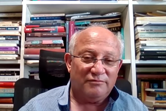 פרופ' אבי שגיא, "מנסח רוח צה"ל". | מסך מתוך יוטיוב פרופ' אבי שגיא, "מנסח רוח צה"ל". | מסך מתוך יוטיוב
