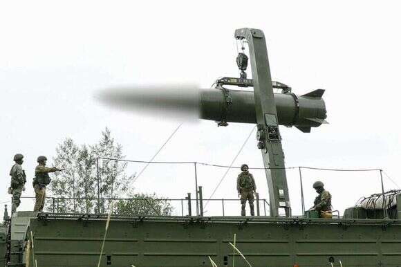 טיל גרעיני של רוסיה. | EPA