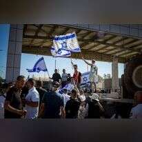 ההפגנות בשדה תימן, לאחר מעצר הלוחמים שהואשמו בהתעללות במחבלי נוח'בה. | דודו גרינספן, פלאש 90