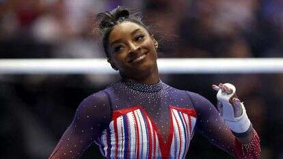 סימון ביילס. | AFP