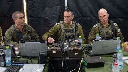 הרמטכל הלוי בתרגיל של חטיבת כפיר. דובר צה"ל הרמטכל הלוי בתרגיל של חטיבת כפיר. דובר צה"ל