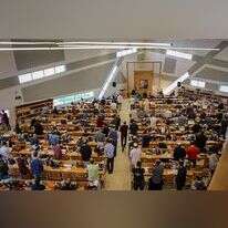 בית המדרש בישיבת ההסדר נווה־דקלים שבאשדוד. אילוסטרציה | דביר הריסון, בית המדרש בישיבת ההסדר נווה־דקלים שבאשדוד. אילוסטרציה | דביר הריסון,