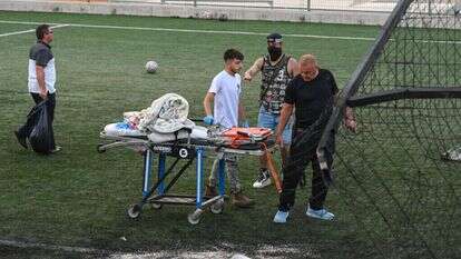 זירת הפגיעה במג'דל־שמס, בשבת. | מיכאל גלעדי, פלאש 90