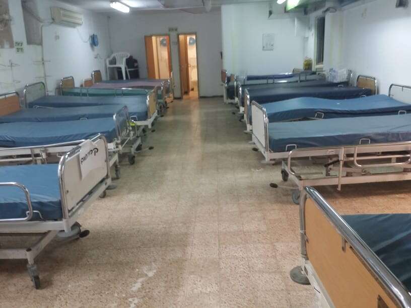 מרפאת החירום שהוקמה בקצרין