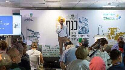 הרב ידידיה לאו בכנס סעד, אתמול | לירון מולדובן