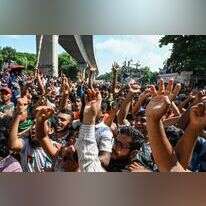 ההפגנות בבנגלדש. | AFP