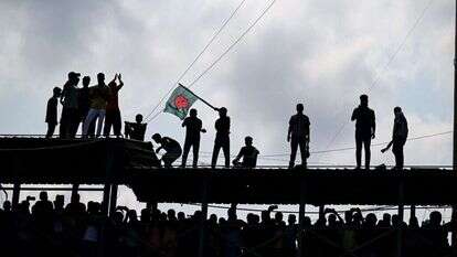ההפגנות בבנגלדש. | AFP