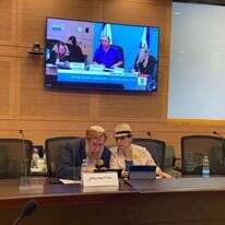 בני הזוג גליק בכנסת. | יח"צ