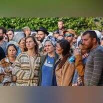 שביב תקווה שנרמס. משפחת ליבמן בלוויה. | גרשון אלינסון, פלאש 90