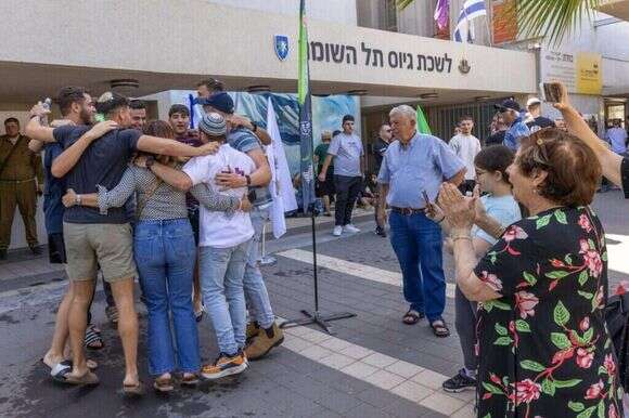 לשכת הגיוס בתל השומר. | Yossi Aloni / Flash90