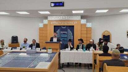 סמוטריץ' נואם בכנס בעינב. | אלחנן אליהו