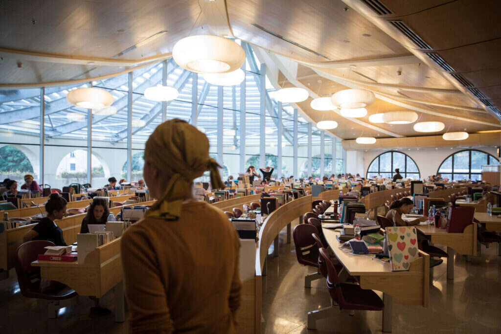 "הקב"ה נתן לי לבנות כל מה שרציתי". מדרשת לינדנבאום. | הדס פרוש, פלאש 90