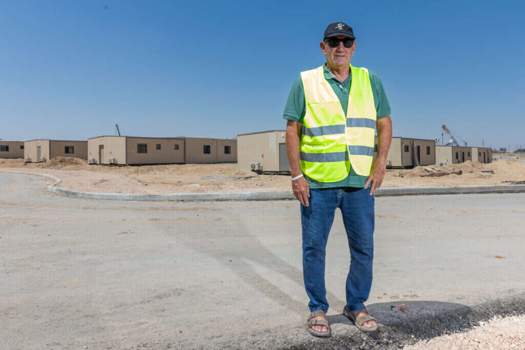 גילי מולכו, מזכיר קיבוץ בארי. | יוסי אלוני