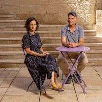 ד"ר מיכה גודמן ואפרת שפירא־רוזנברג. | נעמה שטרן