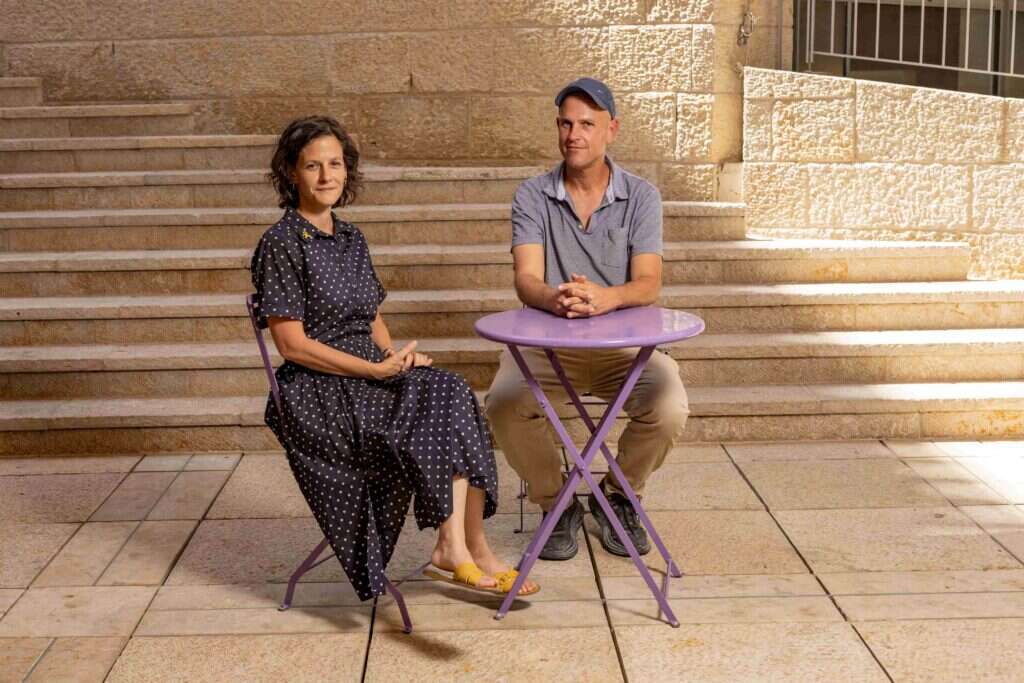 ד"ר מיכה גודמן ואפרת שפירא־רוזנברג. | נעמה שטרן