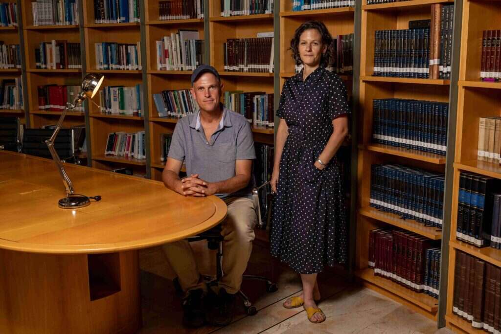 ד"ר מיכה גודמן ואפרת שפירא־רוזנברג. | נעמה שטרן