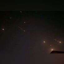 פיצוצים במסגרת המתקפה האיראנית על ישראל, בחודש אפריל. | איי.אף.פי