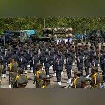 מערכת ההגנה האווירית S־300 במצעד צבאי באיראן, בחודש אפריל. | איי. פי