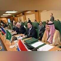 חברי הארגון לשיתוף פעולה מוסלמי בכינוס בג'דה, ביום רביעי. | איי.אף.פי