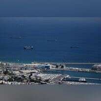 נמל חיפה. | AFP