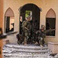 כוחות צה"ל בשכונת חמד בחאן יונס. | דובר צה"ל