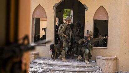 כוחות צה"ל בשכונת חמד בחאן יונס. | דובר צה"ל