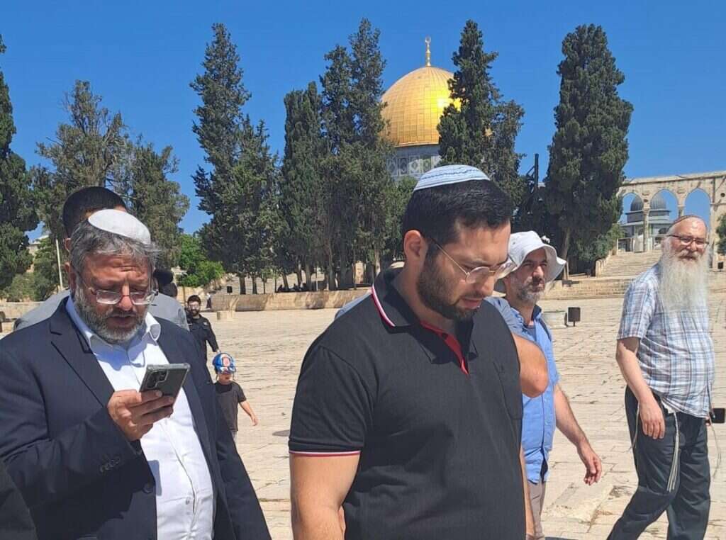 השר בן גביר והשר וסרלאוף בהר הבית, תשעה באב תשפ"ד