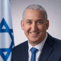 יהודה סטון, מנכ״ל הסוכנות היהודית הנכנס. | דודי סלאם - זוג הפקות