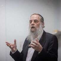 הרב דוד לייבל | חיים גולדברג, פלאש 90