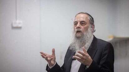 הרב דוד לייבל | חיים גולדברג, פלאש 90