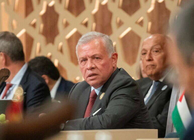 עבדאללה השני, מלך ירדן. | EPA