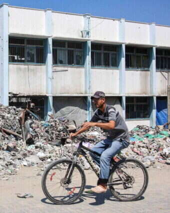 בית ספר של אונר"א ברצועת עזה. ארכיון | איי.אף.פי בית ספר של אונר"א ברצועת עזה. ארכיון | איי.אף.פי