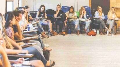 כנס המכינות המעורבות שהתקיים השבוע בכפר הנוער עיינות. | מארק נומדר