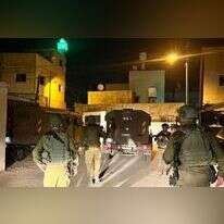 כוחות צה"ל במרדף אחר המחבל שרצח את גדעון פרי הי"ד. | דובר צה"ל