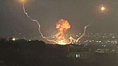 מחסני אמל"ח של חיזבאללה בבקעת הלבנון מתפוצצים לאחר תקיפת צה"ל, ארכיון