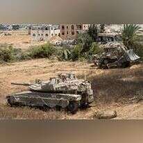 D-9 וטנק של צה"ל בעזה. | דובר צה"ל