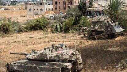 D-9 וטנק של צה"ל בעזה. | דובר צה"ל