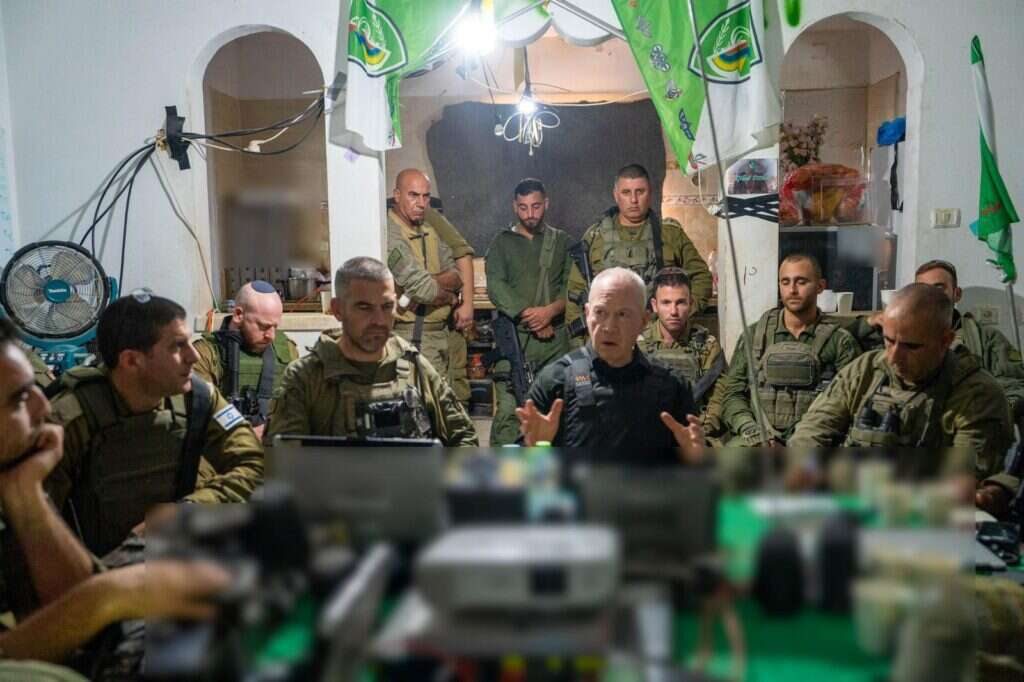 גלנט בעזה, היום. | אריאל חרמוני, משרד הביטחון