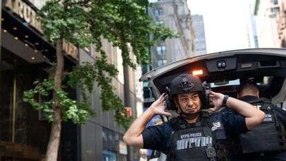 שוטר במשטרת ניו יורק. | AFP