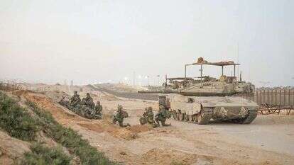 חיילי צה"ל בציר פילדלפי. | דובר צה"ל