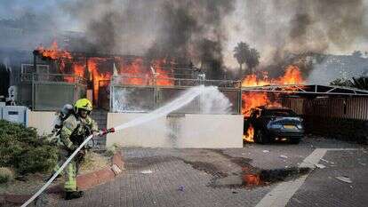 בית בקצרין שנפגע כתוצאה מירי חיזבאללה, השבוע. | מיכאל גילעדי, פלאש 90