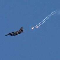 מטוס קרב של חיל האוויר, מעל לבנון, ארכיון. | EPA