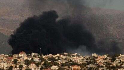 תקיפות חיל האוויר בלבנון, ביום שישי. | AFP