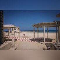 חוף הים הסגור בחיפה, בעקבות מתקפת חיזבאללה. | חיים גולדברג, פלאש 90 חוף הים הסגור בחיפה, בעקבות מתקפת חיזבאללה. | חיים גולדברג, פלאש 90