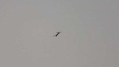 כטב"ם של חיזבאללה בשמי הצפון, אוגוסט 24'. | EPA