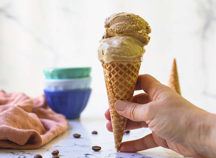 גלידת קפה. | רויטל פדרבוש