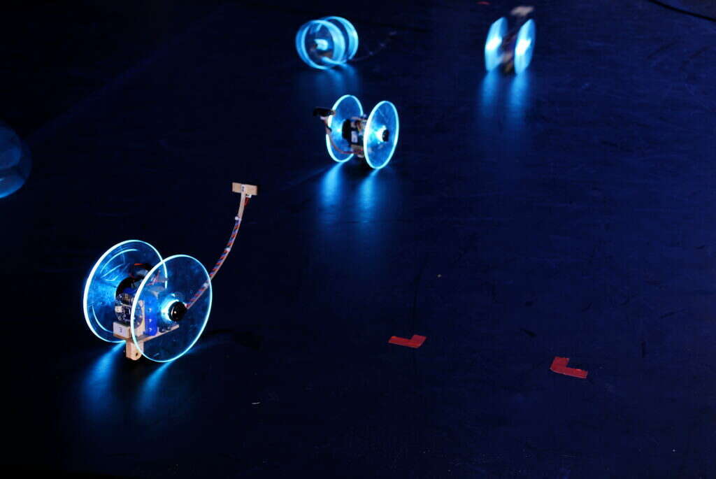 "חשוב לנו לחבר את המבקרים לאיכויות של מלאכת יד, דבר הולך ונעלם". רובו־שבלולים. | אריק סולטן